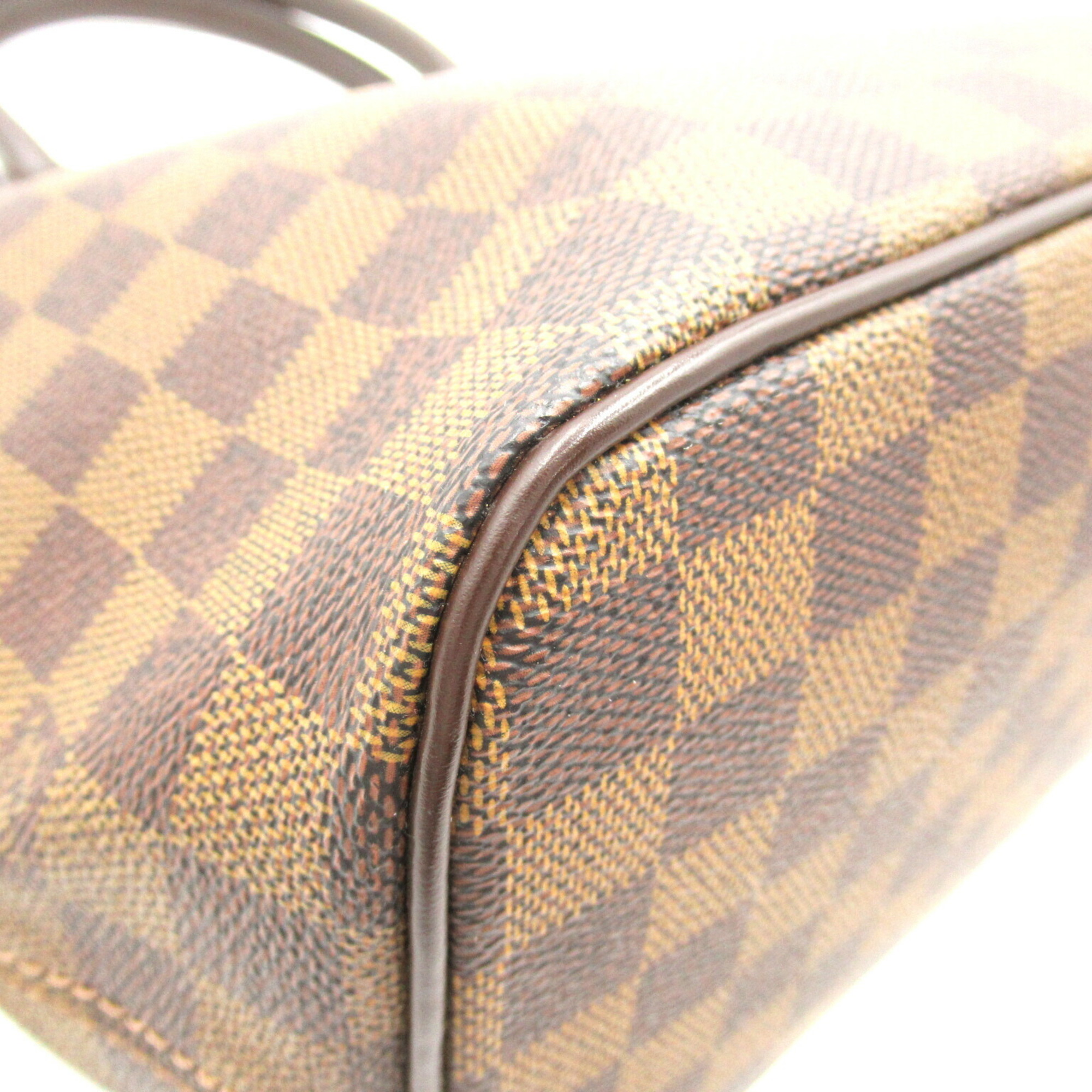 LOUIS VUITTON Saleya Handbag, Bag, Coated Canvas, Damier, Women's, Brown, N51183