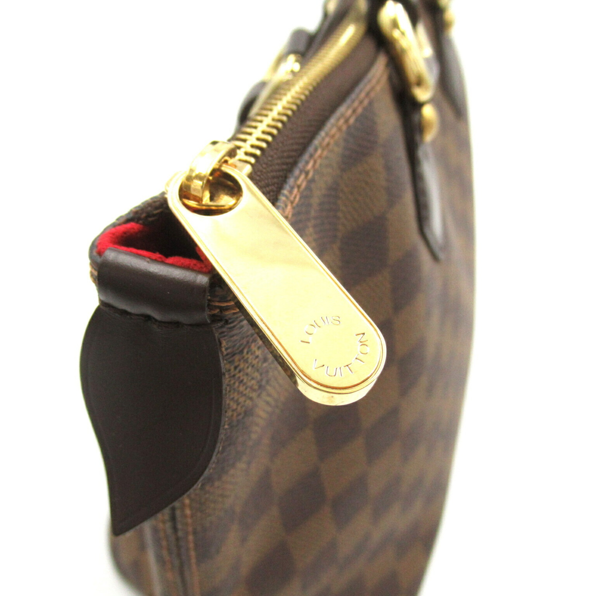 LOUIS VUITTON Saleya Handbag, Bag, Coated Canvas, Damier, Women's, Brown, N51183