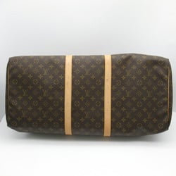 Louis Vuitton LOUIS VUITTON Keepall 60 Boston Bag Coated Canvas Monogram Men's Women's Brown M41422