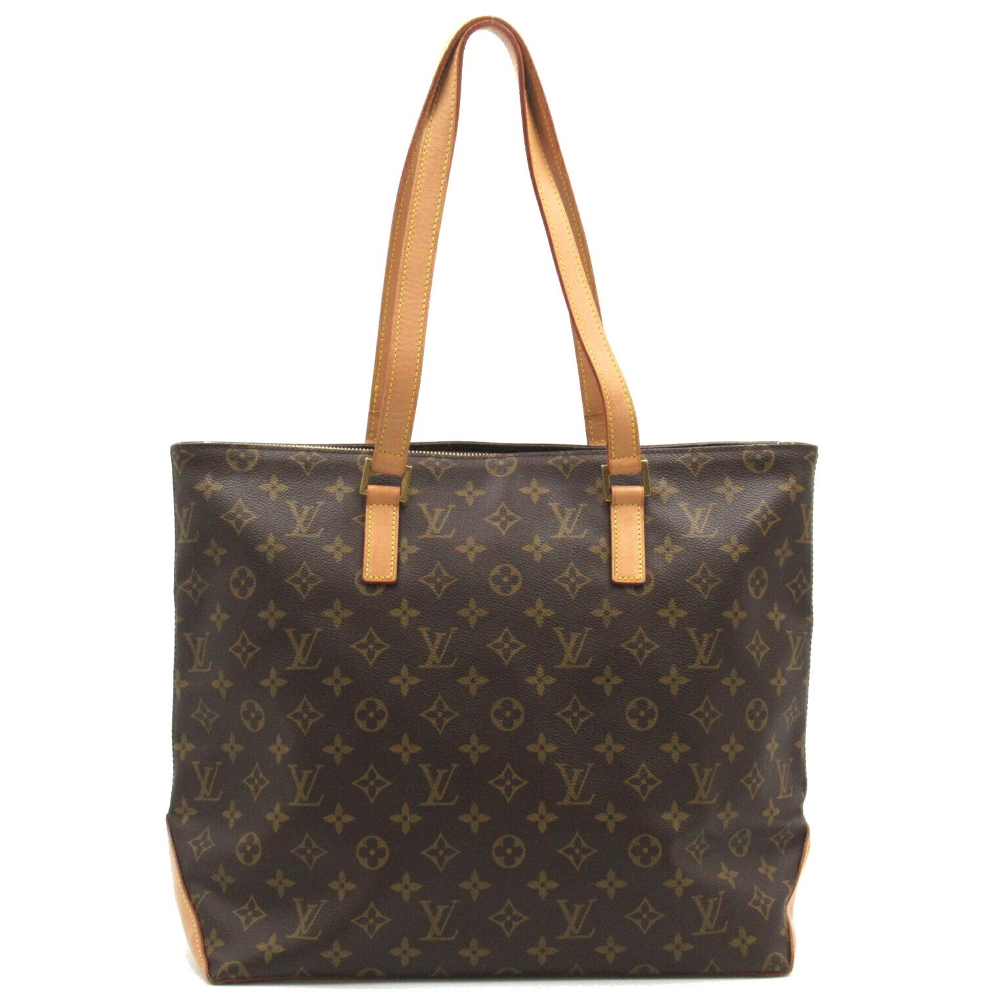 Louis Vuitton LOUIS VUITTON Cabas Maison Monogram Tote Bag Coated Canvas Leather Women's Brown M51151