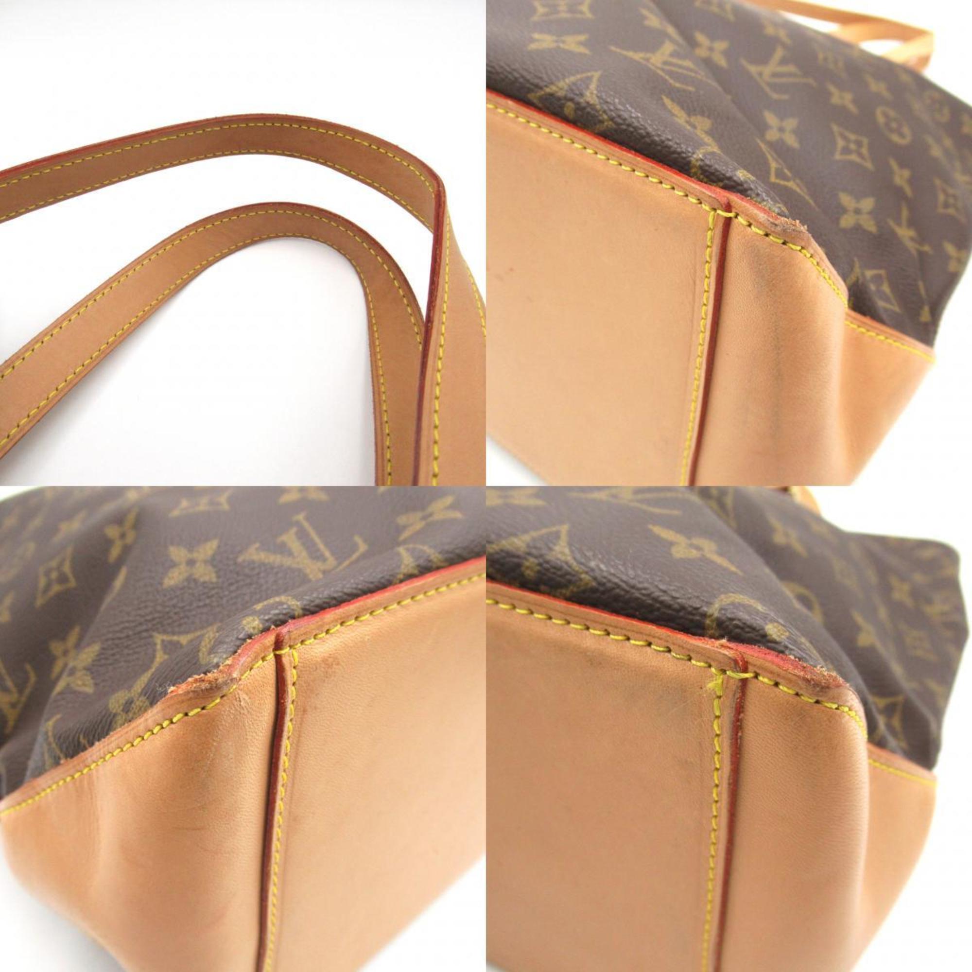 Louis Vuitton LOUIS VUITTON Cabas Maison Monogram Tote Bag Coated Canvas Leather Women's Brown M51151