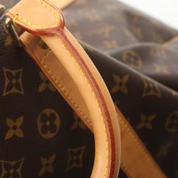 Louis Vuitton Keepall Bandouliere 60 Boston Bag, Coated Canvas, Leather, Monogram, Men's, Women's, Brown, M41412