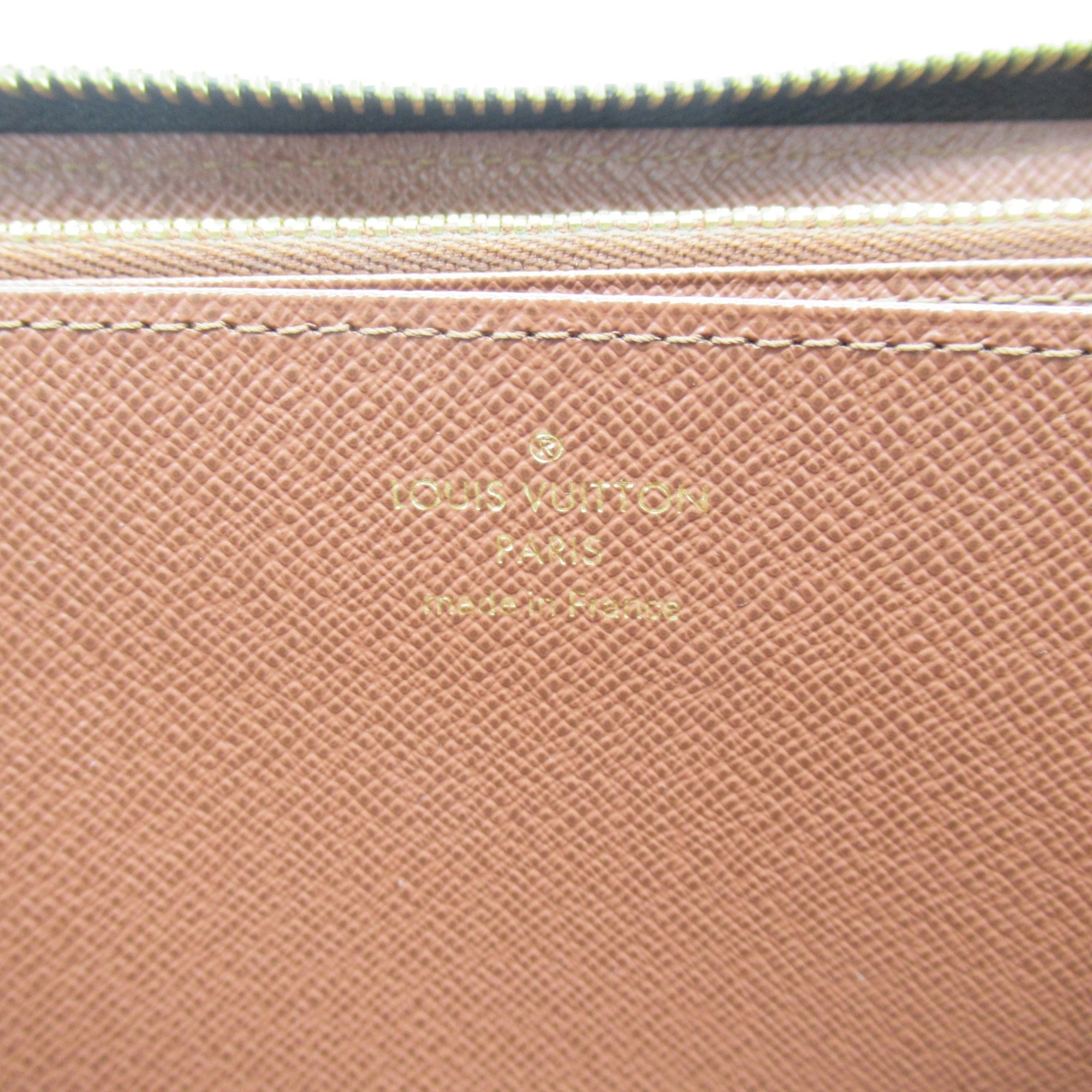 Louis Vuitton LOUIS VUITTON Zippy Wallet Round Long Coated Canvas Monogram Men's Women's Brown M42616