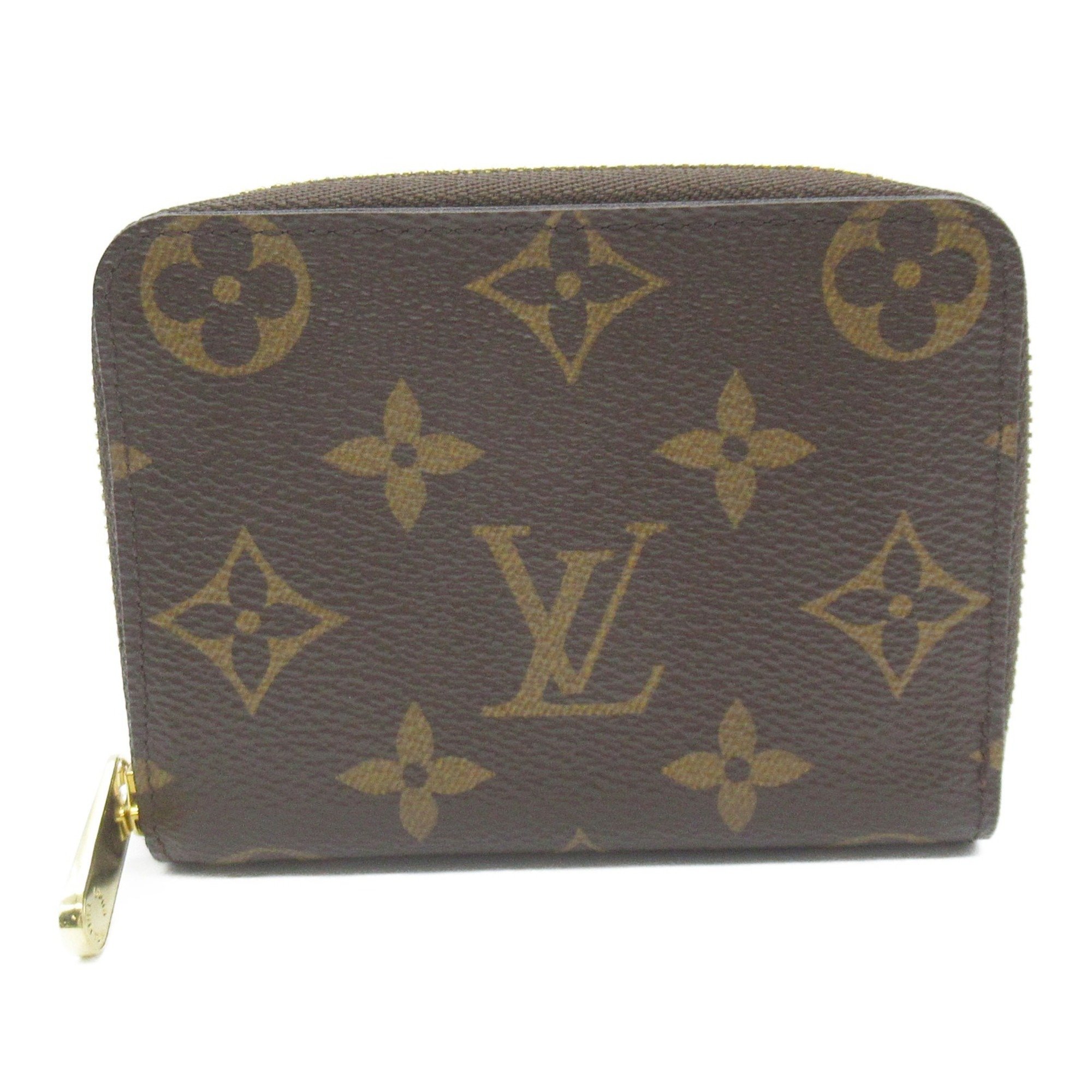 Louis Vuitton Zippy Coin Purse Wallet/Coin Case Wallet Coated Canvas Monogram Men's Women's Brown M60067