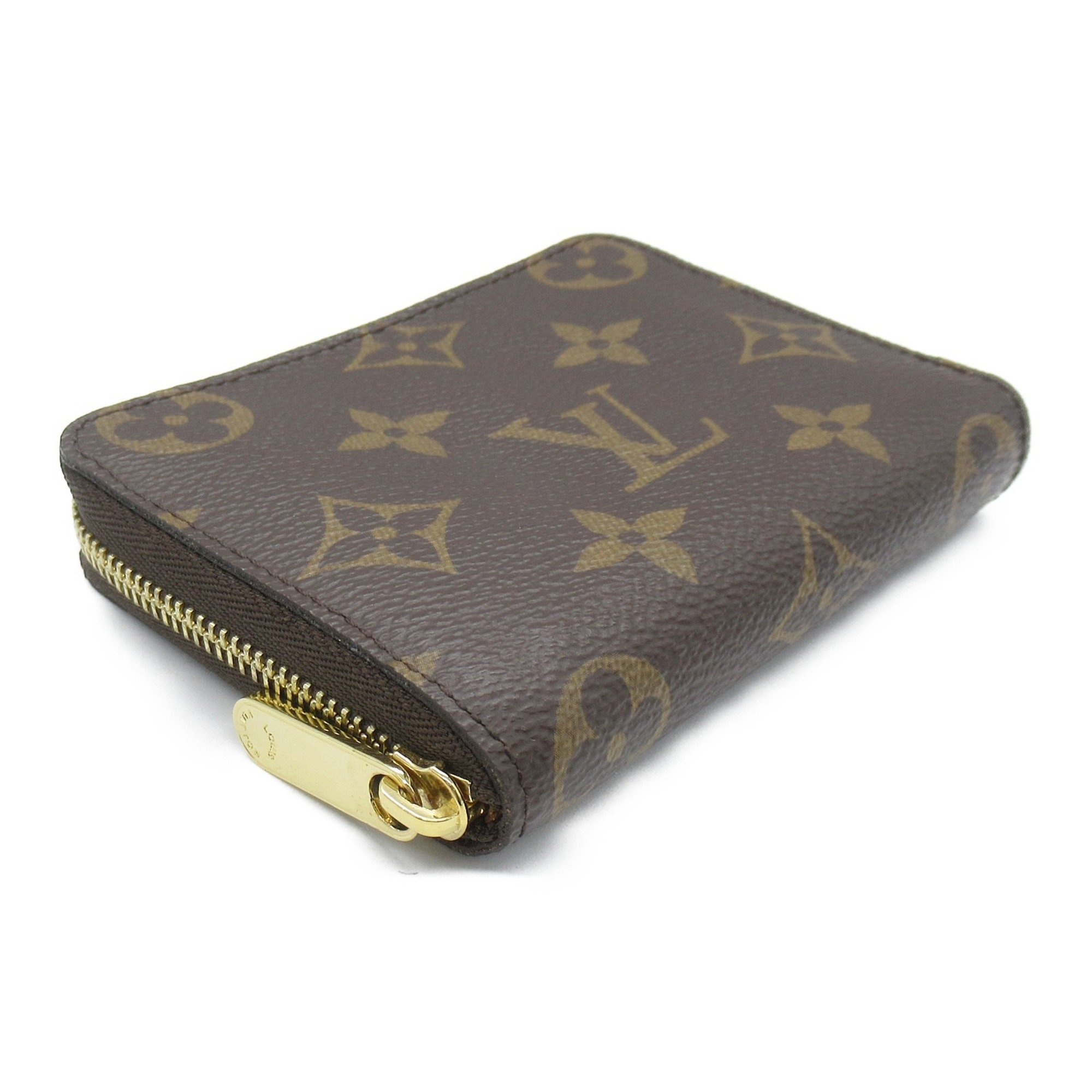 Louis Vuitton Zippy Coin Purse Wallet/Coin Case Wallet Coated Canvas Monogram Men's Women's Brown M60067