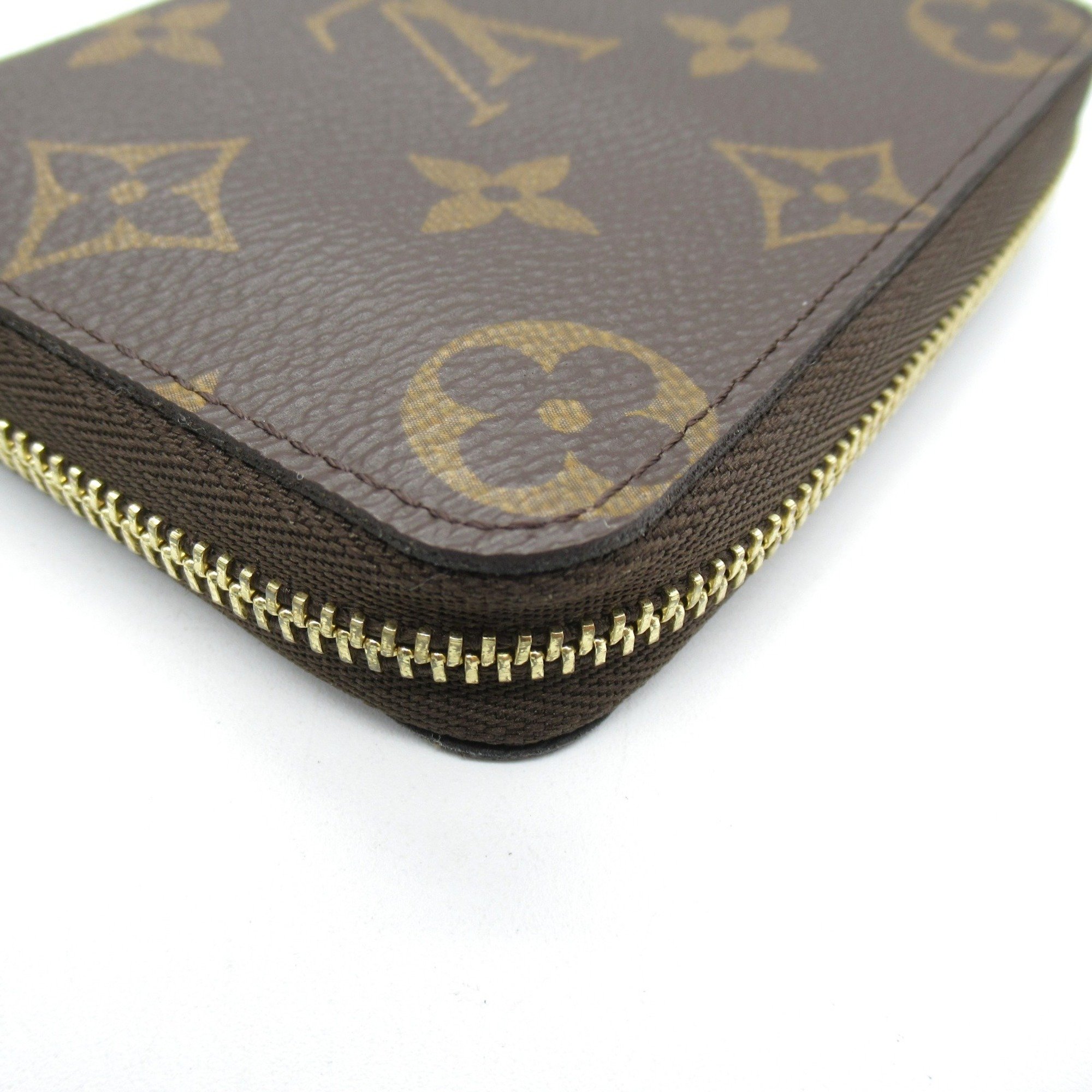 Louis Vuitton Zippy Coin Purse Wallet/Coin Case Wallet Coated Canvas Monogram Men's Women's Brown M60067