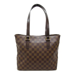 Louis Vuitton LOUIS VUITTON Cabas Piano Bag Coated Canvas Damier Women's Brown N51187