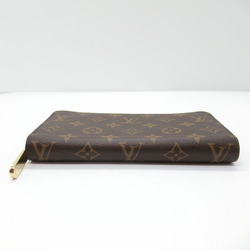 Louis Vuitton LOUIS VUITTON Zippy Wallet Round Long Coated Canvas Monogram Women's Brown M42616