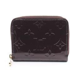 Louis Vuitton LOUIS VUITTON Zipper Coin Purse Monogram Vernis Amaranth Wallet/Coin Case Wallet Leather Women's Purple M93607