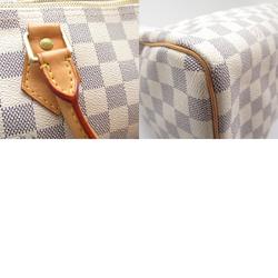 Louis Vuitton Speedy 30 Handbag Bag Coated Canvas Damier Azur Women's Ivory N41533