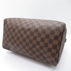 Louis Vuitton Speedy 30 Handbag Bag Coated Canvas Damier Women's Brown N41531