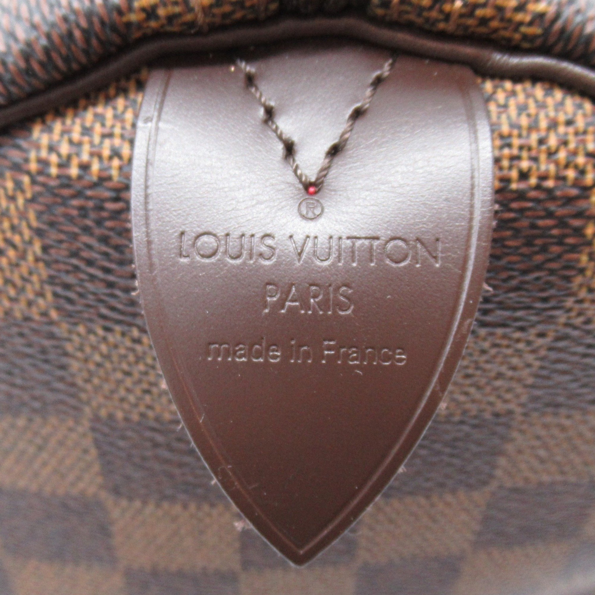 Louis Vuitton Speedy 30 Handbag Bag Coated Canvas Damier Women's Brown N41531