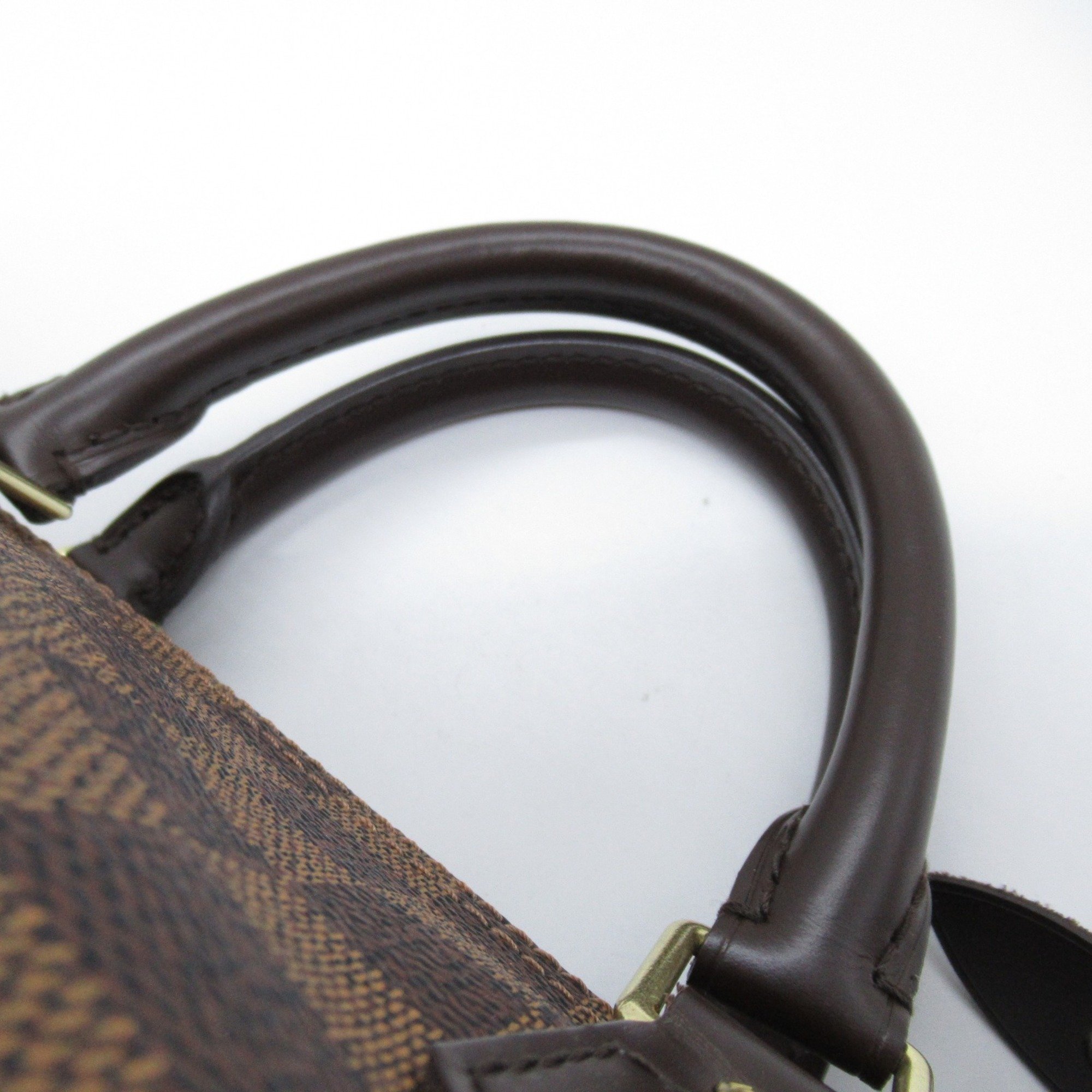 Louis Vuitton Speedy 30 Handbag Bag Coated Canvas Damier Women's Brown N41531