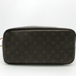 Louis Vuitton Neverfull MM Bag, Coated Canvas, Monogram, Women's, Brown, M40156