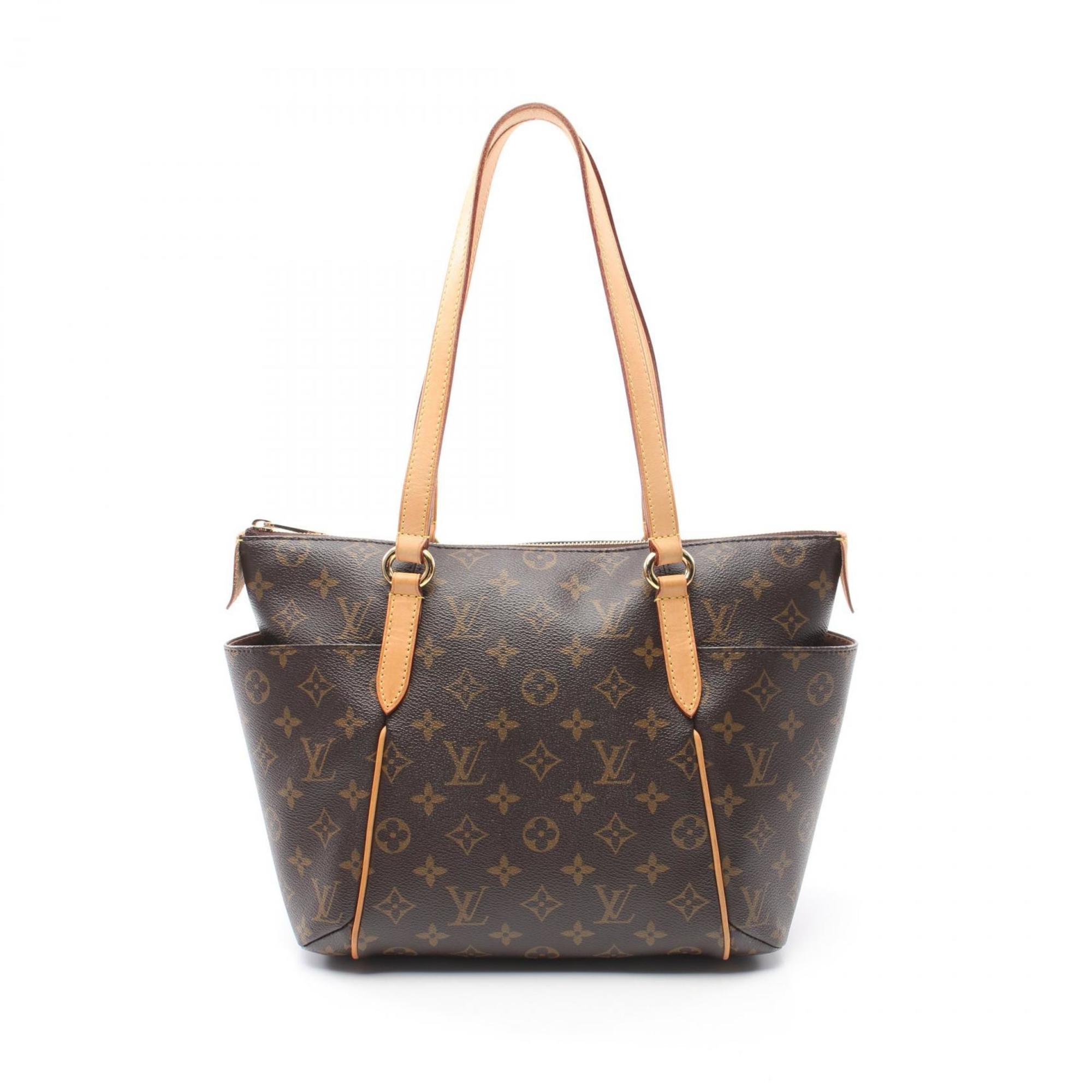 Louis Vuitton LOUIS VUITTON Totally PM Monogram Tote Bag Coated Canvas Leather Women's Brown M56688