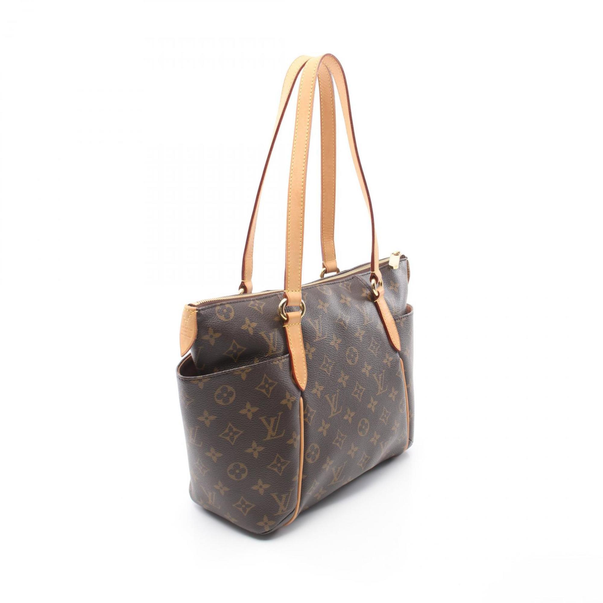 Louis Vuitton LOUIS VUITTON Totally PM Monogram Tote Bag Coated Canvas Leather Women's Brown M56688