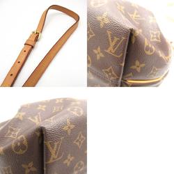 Louis Vuitton Turen MM Bag, Coated Canvas, Monogram, Women's, Brown, M48814