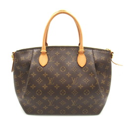 Louis Vuitton Turen MM Bag, Coated Canvas, Monogram, Women's, Brown, M48814