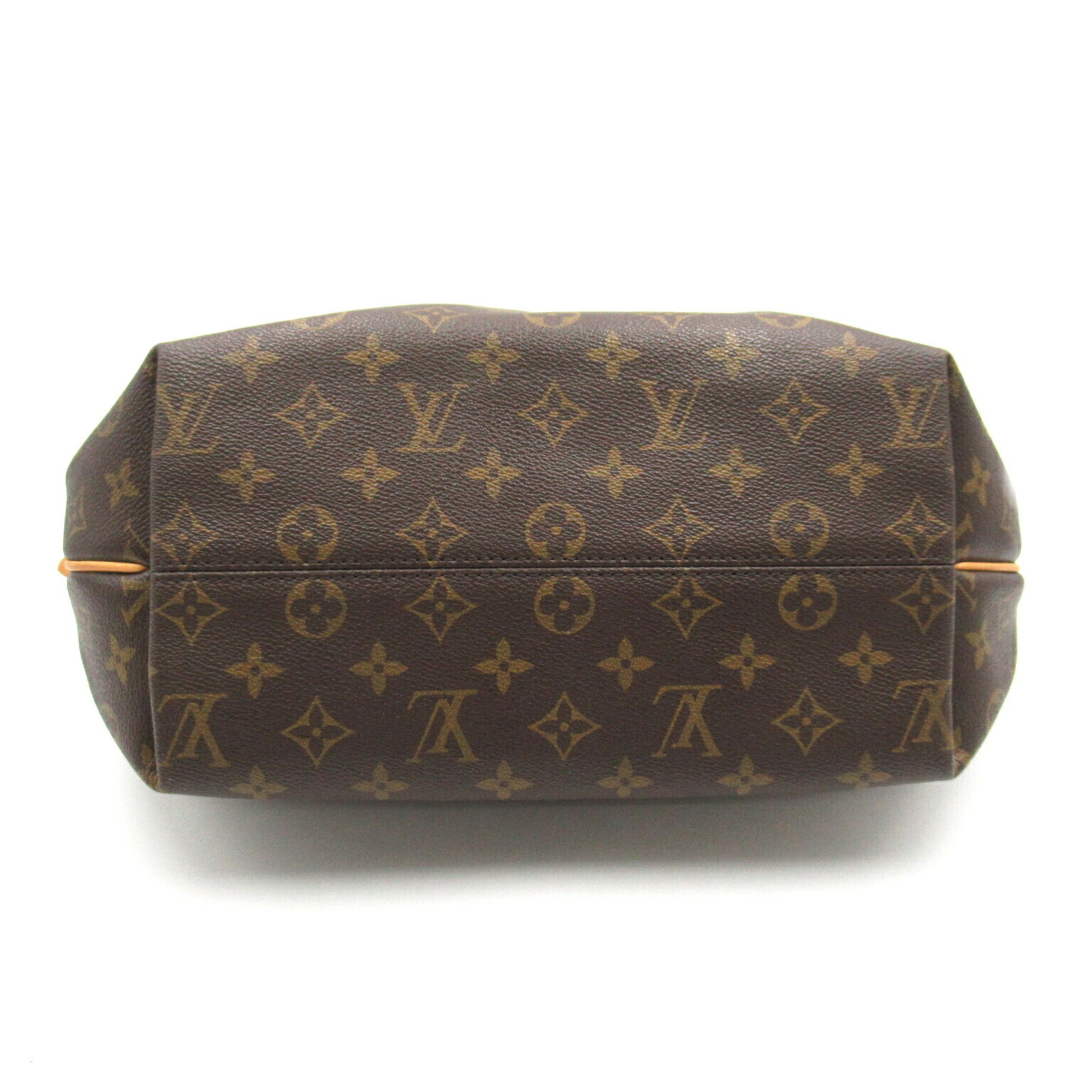 Louis Vuitton Turen MM Bag, Coated Canvas, Monogram, Women's, Brown, M48814