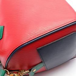 Louis Vuitton Speedy Bandouliere 25 Epi Handbag Bag Leather Women's Red Green Navy Unknown