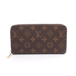 Louis Vuitton LOUIS VUITTON Zippy Wallet Monogram Round Long Coated Canvas Men's Women's Brown M42616