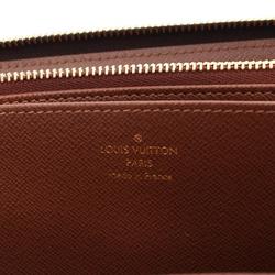 Louis Vuitton LOUIS VUITTON Zippy Wallet Monogram Round Long Coated Canvas Men's Women's Brown M42616