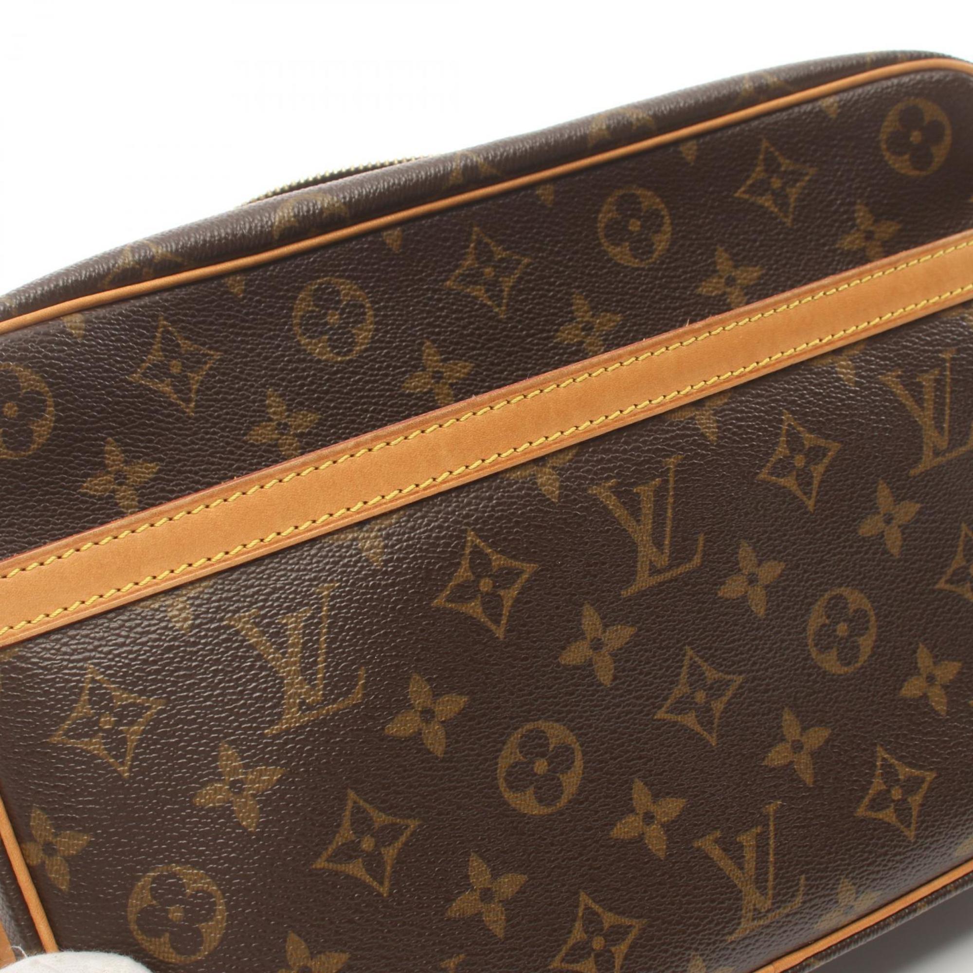 Louis Vuitton Trocadero 30 Monogram Shoulder Bag, Coated Canvas, Leather, Women's, Brown, M51272