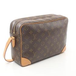 Louis Vuitton Trocadero 30 Monogram Shoulder Bag, Coated Canvas, Leather, Women's, Brown, M51272