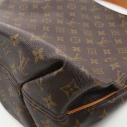 Louis Vuitton LOUIS VUITTON Shuri MM Monogram Shoulder Bag Coated Canvas Leather Women's Brown M40587