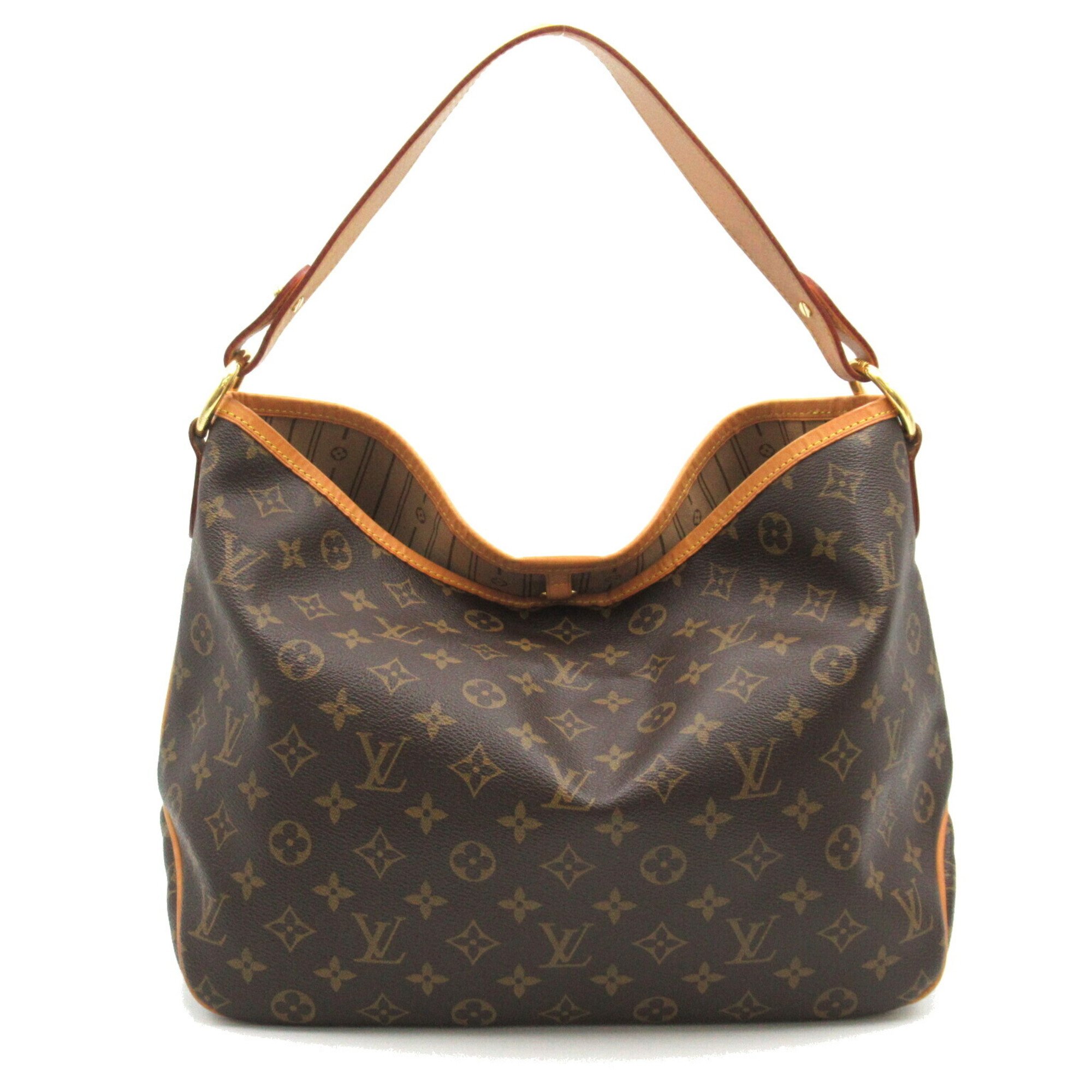 Louis Vuitton LOUIS VUITTON Delightful PM Shoulder Bag Coated Canvas Monogram Women's Brown M40352