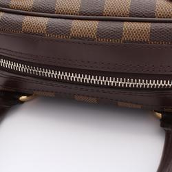 Louis Vuitton LOUIS VUITTON Duomo Damier Ebene Handbag Bag Coated Canvas Leather Women's Brown N60008