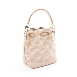 Louis Vuitton Nano Noe Summer Stardust Handbag Bag Leather Monogram Empreinte Women's Beige M81463