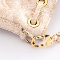 Louis Vuitton Nano Noe Summer Stardust Handbag Bag Leather Monogram Empreinte Women's Beige M81463