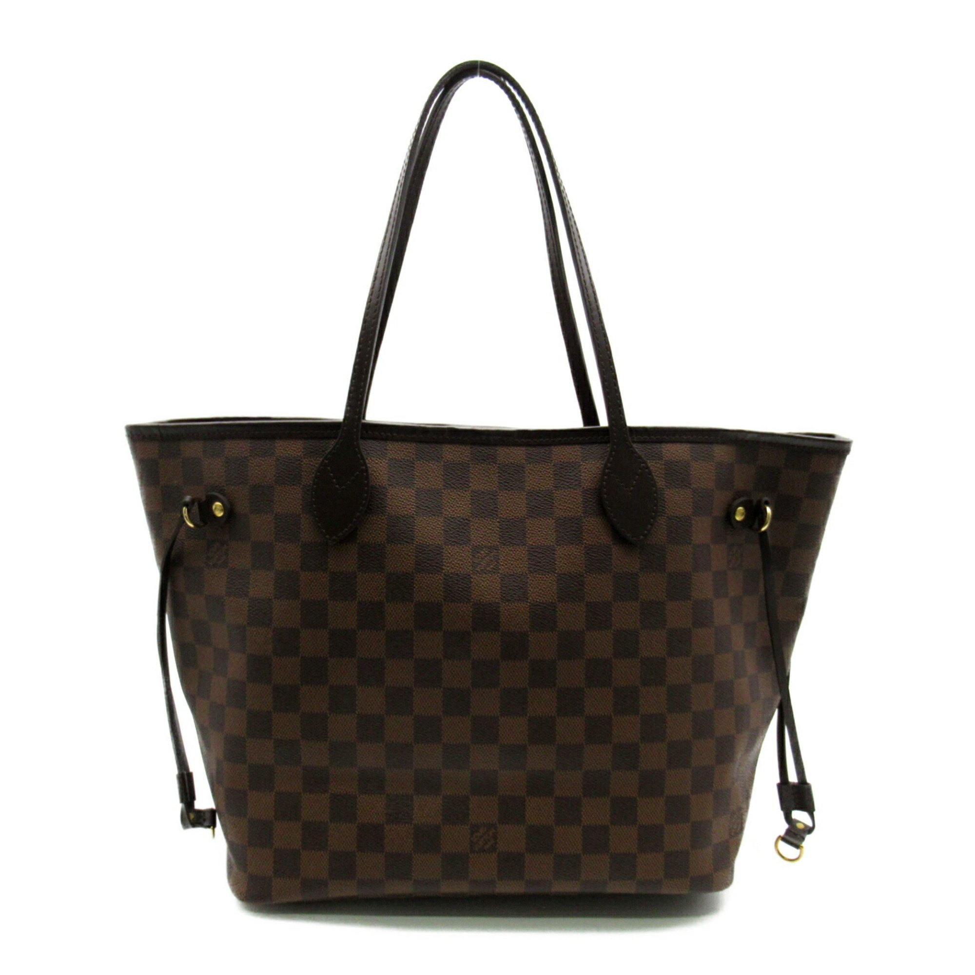 Louis Vuitton Neverfull MM Bag, Coated Canvas, Damier, Women's, Brown, N41358