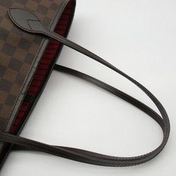 Louis Vuitton Neverfull MM Bag, Coated Canvas, Damier, Women's, Brown, N41358