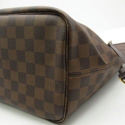 Louis Vuitton Neverfull MM Bag, Coated Canvas, Damier, Women's, Brown, N41358