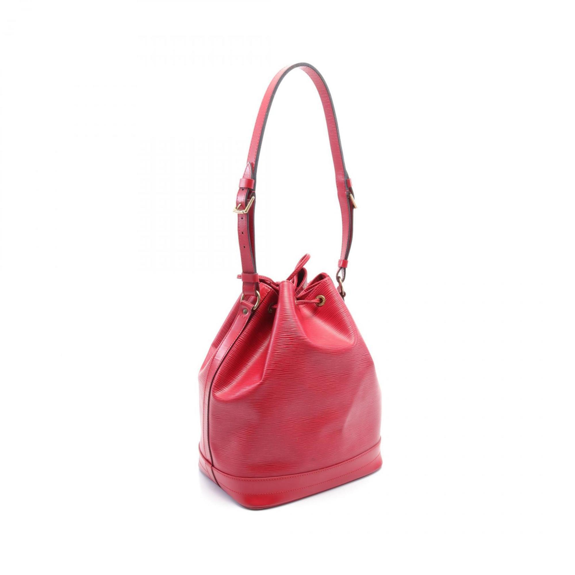 Louis Vuitton Noe Epi Castilian Red Shoulder Bag Leather Women's M44007