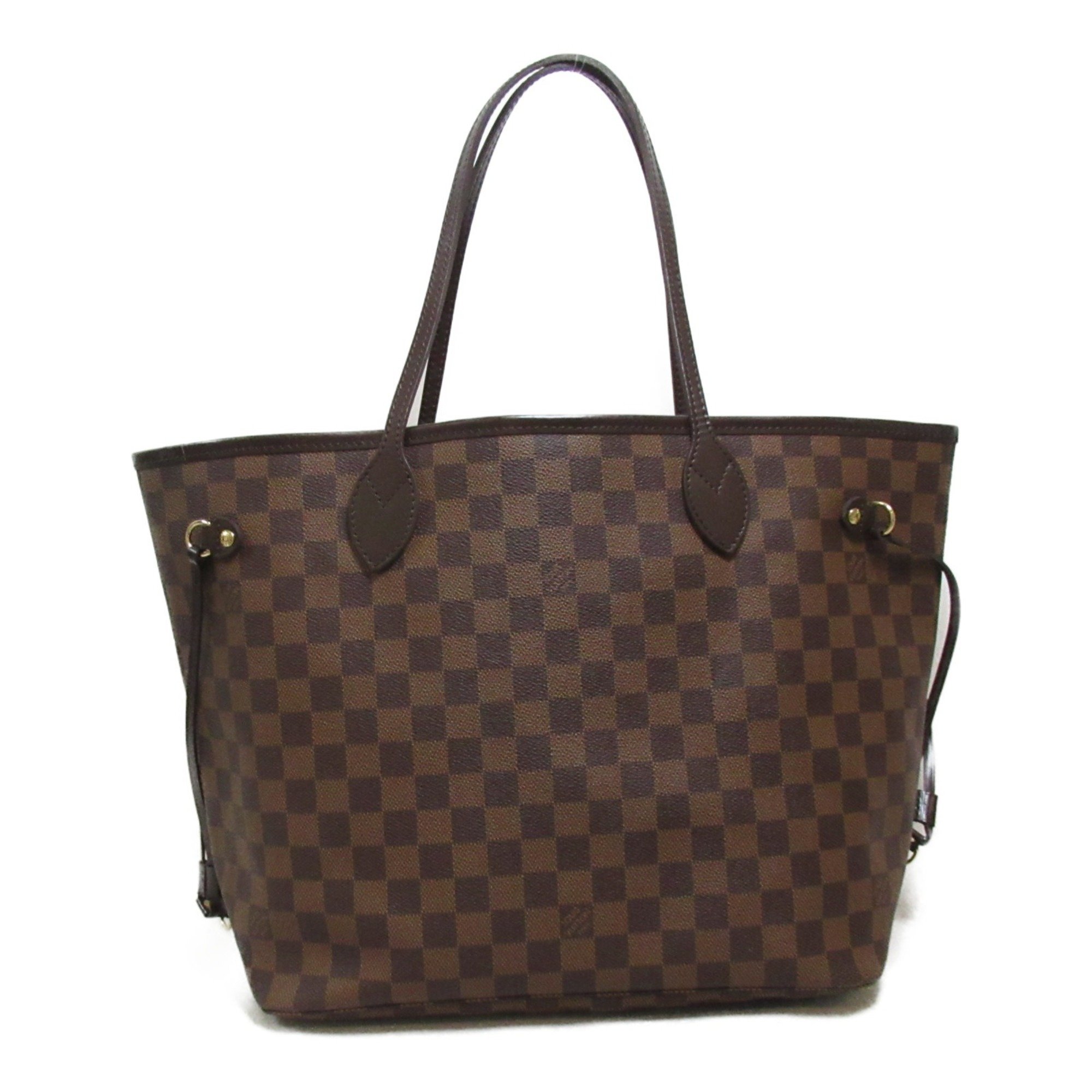 Louis Vuitton Neverfull MM Bag, Coated Canvas, Damier, Women's, Brown, N51105