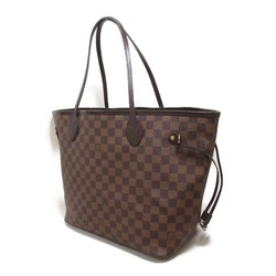 Louis Vuitton Neverfull MM Bag, Coated Canvas, Damier, Women's, Brown, N51105