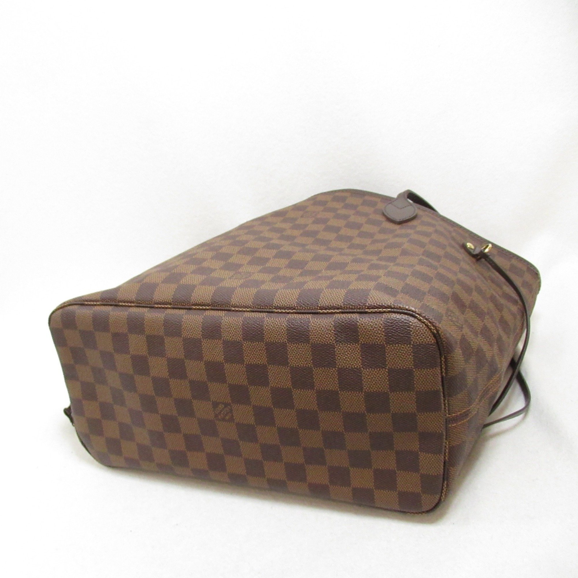 Louis Vuitton Neverfull MM Bag, Coated Canvas, Damier, Women's, Brown, N51105