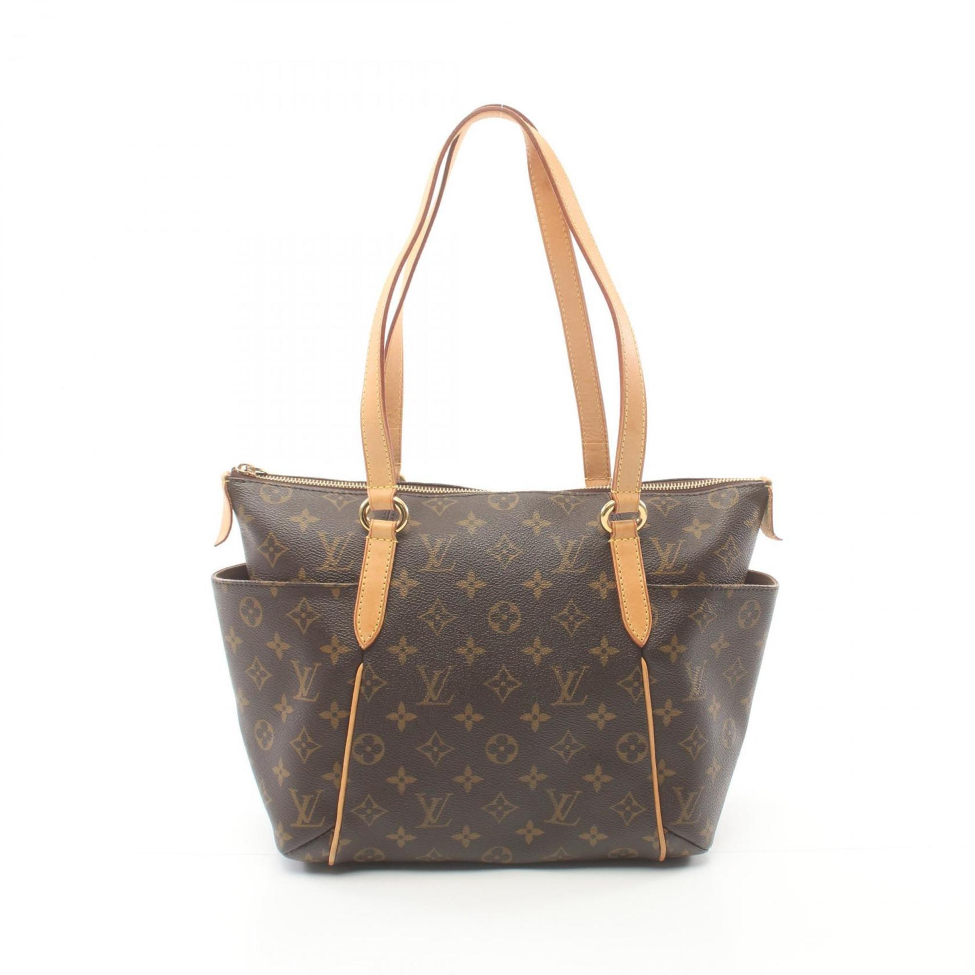 Louis Vuitton LOUIS VUITTON Totally PM Monogram Tote Bag Coated Canvas Leather Women's Brown M56688