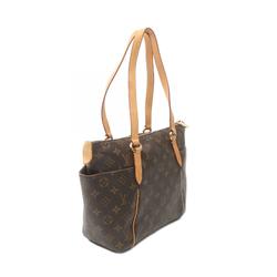 Louis Vuitton LOUIS VUITTON Totally PM Monogram Tote Bag Coated Canvas Leather Women's Brown M56688