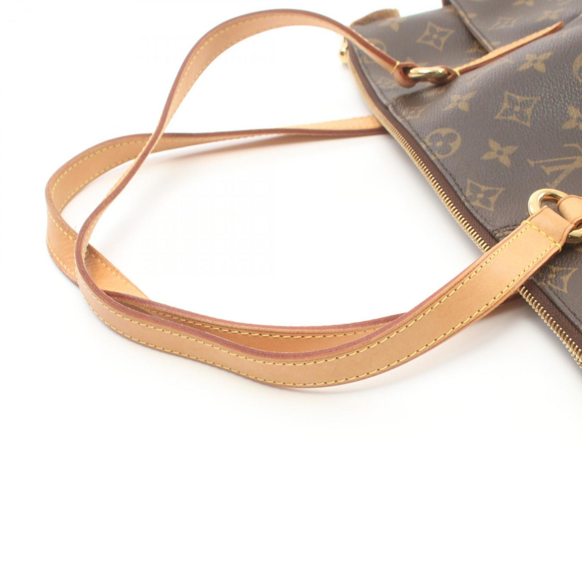 Louis Vuitton LOUIS VUITTON Totally PM Monogram Tote Bag Coated Canvas Leather Women's Brown M56688