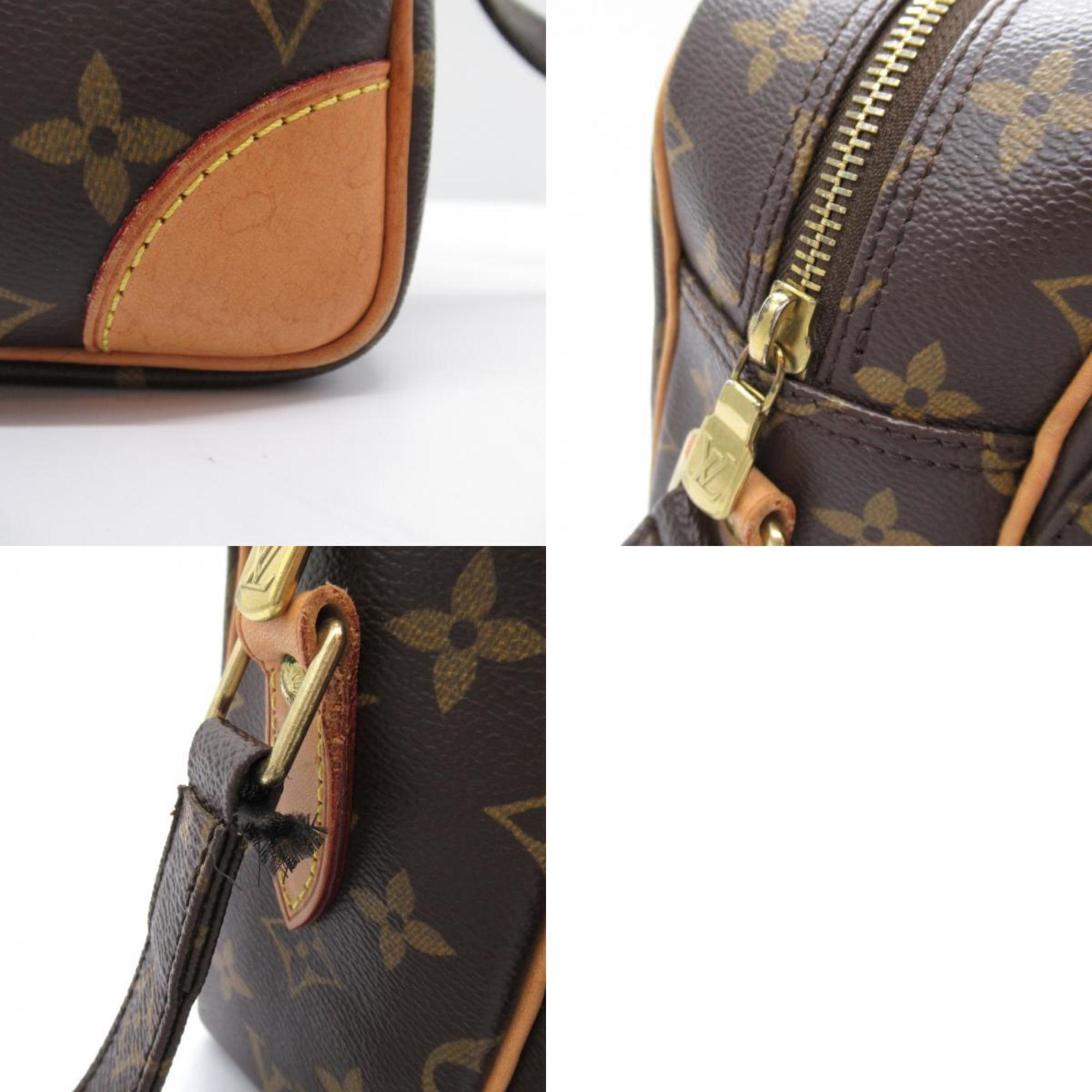 Louis Vuitton Nile Shoulder Bag, Coated Canvas, Monogram, Men's, Brown, M45244