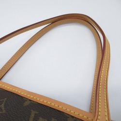 Louis Vuitton Neverfull MM Tote Bag, Coated Canvas, Monogram, Women's, Brown, M40156