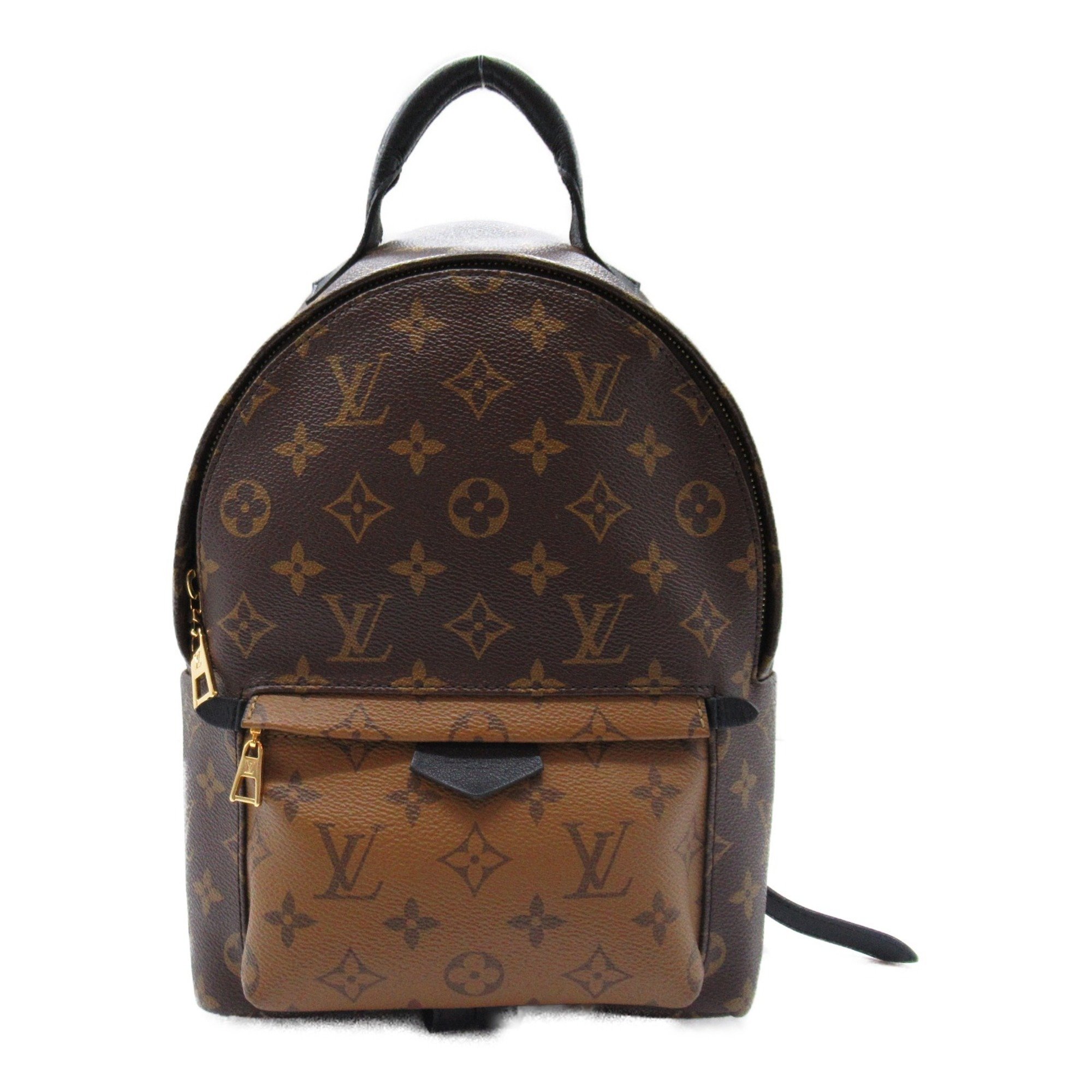 Louis Vuitton Palm Springs Backpack, Rucksack, Backpack Bag, Coated Canvas, Monogram Reverse, Women's, Brown, M44870