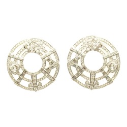 Louis Vuitton Diamond Earrings K18WG (White Gold) Ladies Clear Q96910