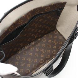 Louis Vuitton LOUIS VUITTON Weekend Tote PM Monogram Macassar Bag Coated Canvas Leather Men's Women's Brown Black M45734