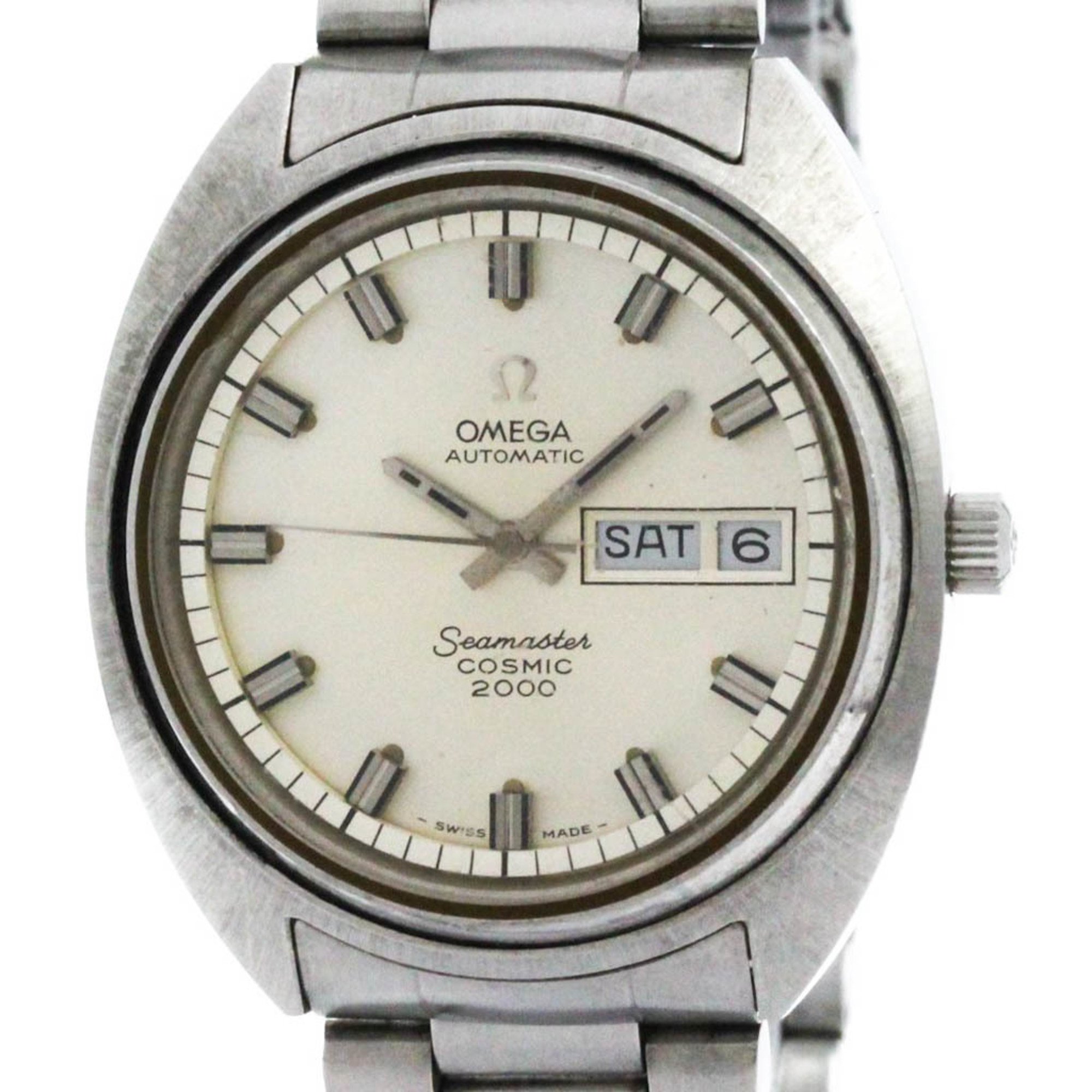 OMEGA Seamaster Cosmic 2000 Cal 1022 Steel Automatic Mens Watch 166.131 BF574823 eLADY Globazone