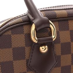 Louis Vuitton LOUIS VUITTON Duomo Damier Ebene Handbag Bag Coated Canvas Leather Women's Brown N60008